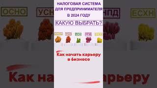 КАК ВЫБРАТЬ СИСТЕМУ НАЛОГООБЛОЖЕНИЯ В 2024 ГОДУ #бухгалтер #налоги #ип