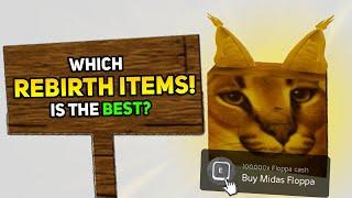 Raise A Floppa 2 Which REBIRTH Items Is The Best?