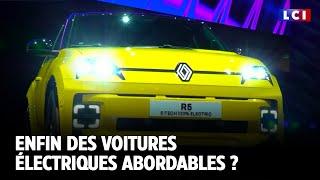 Enfin des voitures électriques abordables ?｜TF1 INFO