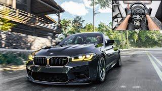 2022 BMW M5 CS | The Crew Motorfest | Steering Wheel Gameplay