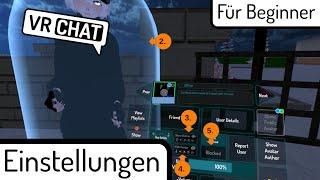 VRChat Anleitung und Einstellungen für Beginner