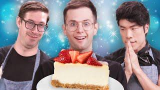 The Try Guys Bake Cheesecake Without A Recipe