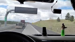 Drive Semi Truck Down Steep Mountain "Cabbage" in Pendleton, Oregon