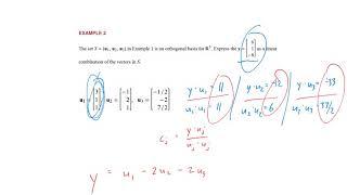 6.2 - Orthogonal Sets