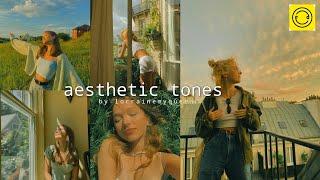 how to edit aesthetic tones using foodie | foodie edits tutorial | Lorrainemyqueen 