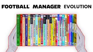 Evolution of Football Manager Games | 2000-2023 (Unboxing + Gameplay)