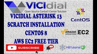 Vicidial Scratch Installation Centos 8 Asterisk 13|#vicidial |#HBTutorial