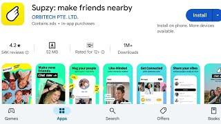 How To Install Supzy Make Friends Nearby App's | How To Download Supzy Make Friends Nearby App's