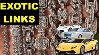 Harlembling Exotic Link Chains - Don't Get Same Cuban Link Everyone Has - Be Different! Be Creative!