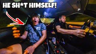 GIVING FANS RIDES IN MY 2000HP GT-R!!!