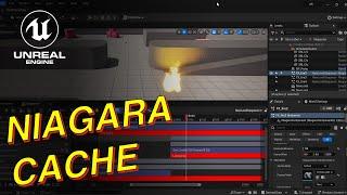 Looping VFX  using  #Niagara Cache - #UE5