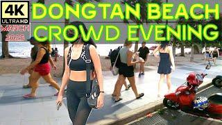 Dongtan Beach Road Evening Drive   Crowd Beach   Sunset   2025 Jomtien Pattaya Thailand