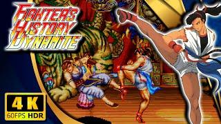 Fighter's History Dynamite (Neo Geo AES) 【Longplay】