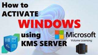 How to Activate Microsoft Windows 11 Pro using KMS Server