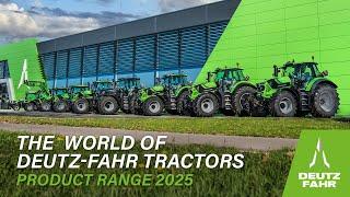 The World of DEUTZ-FAHR Tractors | Product range 2025