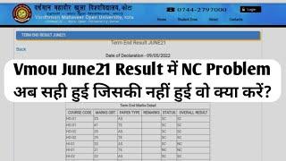 Vmou 2021 result NC Problem Solution/#vmou_kota /#vmouresult