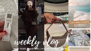 WEEKLY VLOG | WHY I STOPPED DOING HAULS ?+ FASTING +VISION BOARD+ AMAZON HAUL +COVID SCARE+MORE | SK