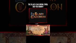 Did you know THIS about the end credits of THE BLACK CAULDRON (1985)?