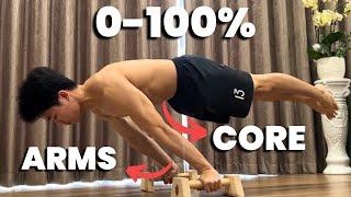 Planche Progressions From Zero to Full & How To Unlock Them All | How To Planche For Beginners