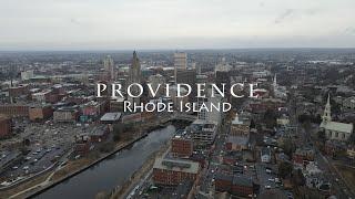 Providence, Rhode Island - [4K] Drone Tour