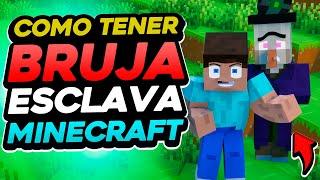 Como tener una BRUJA ESCLAVA en survival | MINECRAFT TECNICO