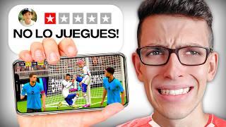 Probé Todos los Juegos de Futbol en Movil