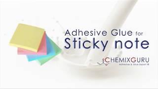 Removable Sticky Note Adhesive Glue for Memo Pad and Post-it Note (CG-12181-1)