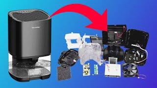 Mini peltier dehumidifier teardown and test - Xiaomi Youpin H2102