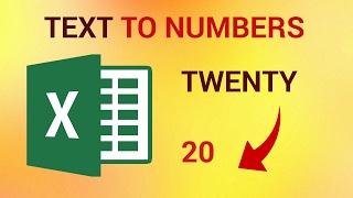 How to Convert Text to Numbers in Excel 2016