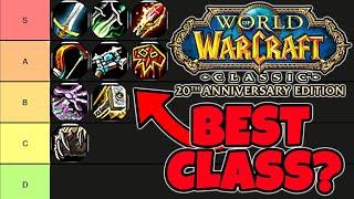 What is The BEST Class To Choose For FRESH Classic WoW Servers?