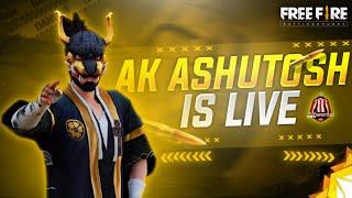 Free Fire Live With AK ASHUTOSH Play Unlimited Custom Room & Winn Gifts #akashutosh #akashutoshlive