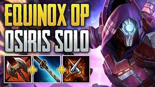 EQUINOX IS STILL BUSTED! Osiris Solo Gameplay (SMITE Ranked Conquest)