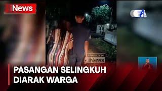 Puluhan Warga di Bojonegoro Arak dua Pasangan Sejoli yang Diduga Berselingkuh - iNews Siang 25/03