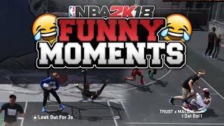 NBA 2K18 HILARIOUS MONTAGE - WTF MOMENTS