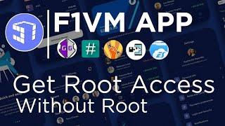 F1VM Pro Global Version 64 bit 7.1 Rooted + Xposed | VMOS Alternative