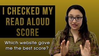 Read aloud PTE | What's my score? | Milestone Study | Apeuni Vs Alfapte Vs LA score