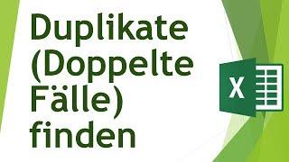 Duplikate in Excel finden (Doppelte Fälle ermitteln)