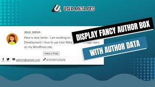 How To Display An Author Box In WordPress Using User Meta Pro