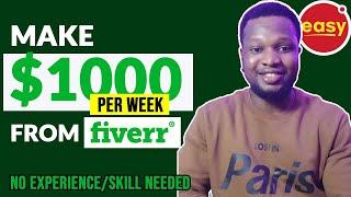 Make $1K Per Week From Fiverr In Nigeria | Make Money As a Freelancer In Nigeria 2022 [FREE COURSE]