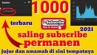 SALING SUBSCRIBE TERBARU 2021 UNTUK PEMULA