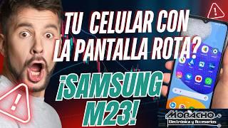 Cómo Cambiar la Pantalla Rota de un Celular SAMSUNG M23 - PASO A PASO