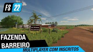 FS22 FAZENDA BARREIRO MULTIPLAYER