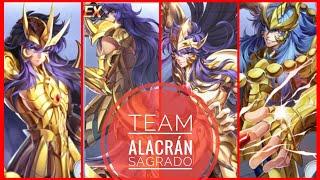 Todos los Escorpio(rotos), al mismo tiempo, en el mismo team feat. Kardia | Saint Seiya Awakening