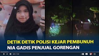 Viral Detik detik Polisi Kejar Pembunuh Nia Gadis Penjual Gorengan, Ditembak hingga Lari ke Hutan