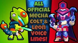 Mecha Colt and Mecha Leon Voice Lines | Brawl Stars