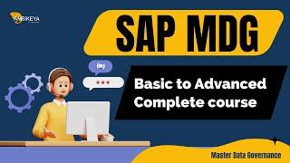 SAP MDG (Master Data Governance) Basic to Advanced Complete course || Best SAP Training || Ambikeya