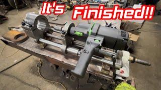 Making a portable line boring machine! Shop made. Final! It’s finished!