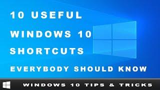 10 Easy Windows 10 shortcuts Everybody should Know