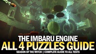 The Imbaru Engine Complete Guide - All 4 Puzzles & Tests Solution Guide [Destiny 2]