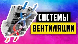 Основы вентиляции (часть 2). 3 основных типа вентиляции. Вентиляция, это важно, но не сложно.